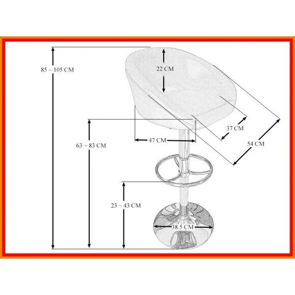 Scaun de bar ABS 226